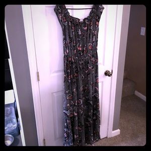 Torrid floral maxi dress